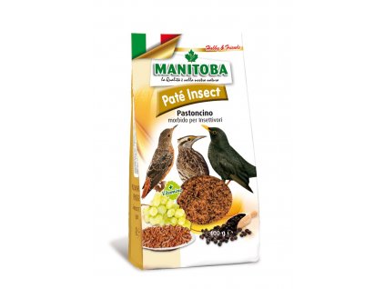 Futter für insektenfressende Vögel Manitoba Pateé Insect 400g