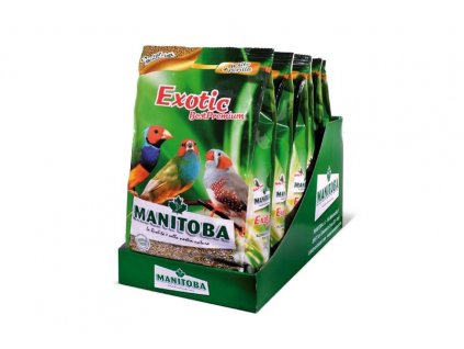 Futter für tropischen Buchfinken Manitoba Exotic Best Premium 1kg