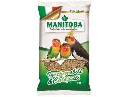 Futter für mittlere Papageien und Vögel Manitoba Manitoba Parrocchetti 1 kg