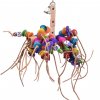 Lederspielzeug für Papageien und Vögel Big Jellyfish 40cm