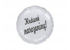 Narozeninové balónky s českým nápisem