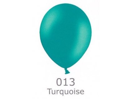 130 turquoise 013 balonek tyrkysova prumer 27 cm belbal