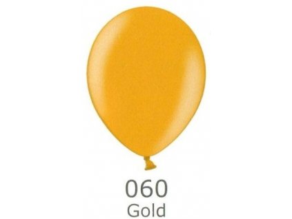 157 gold 060 balonek zlaty metalicky