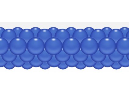 7921 balonkova girlanda modra 3 m balonky cz