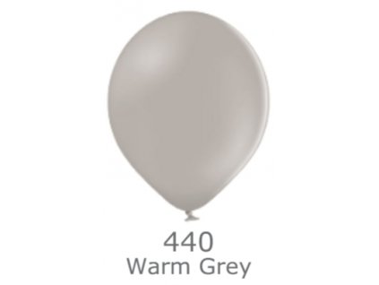 8458 warm grey 440 balonek svetle seda prumer 27cm belbal