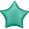 balonek hvezda saten zelena 48 cm