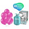 helium sada ruzove balonky 20 ks