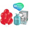 helium sada cervene balonky 30 ks