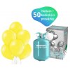 helium sada zlute balonky 50 ks