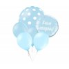 9787 balonky puntiky set krasne narozeniny kruh svetle modry balonky cz