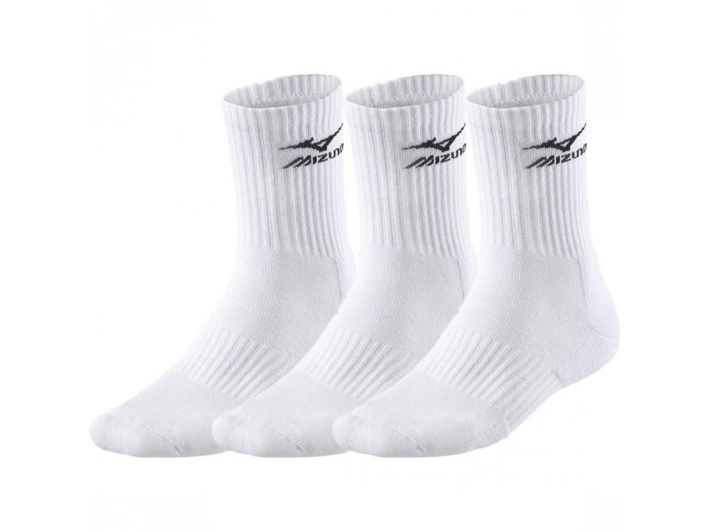 ponožky 3 p biele