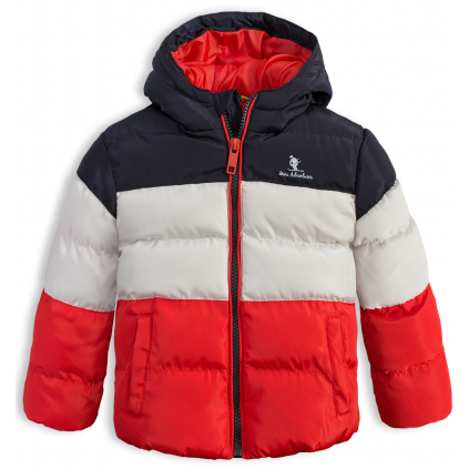 Detská zimná bunda LEMON BERET MINI ADVENTURES červená