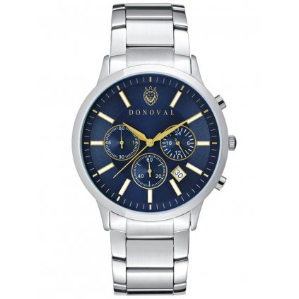 Pánské hodinky DONOVAL WATCHES CHRONOSTAR DL0024 - CHRONOGRAF + BOX (zdo004a)