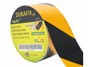 Výstražná samolepící páska reflexní Durafix 5