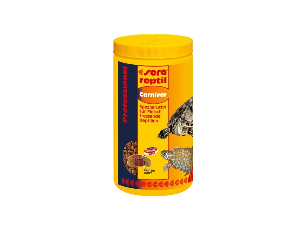 Sera doplňkové krmivo pro masožravé plazy Reptil Professional Carnivor 1000 ml NATURE