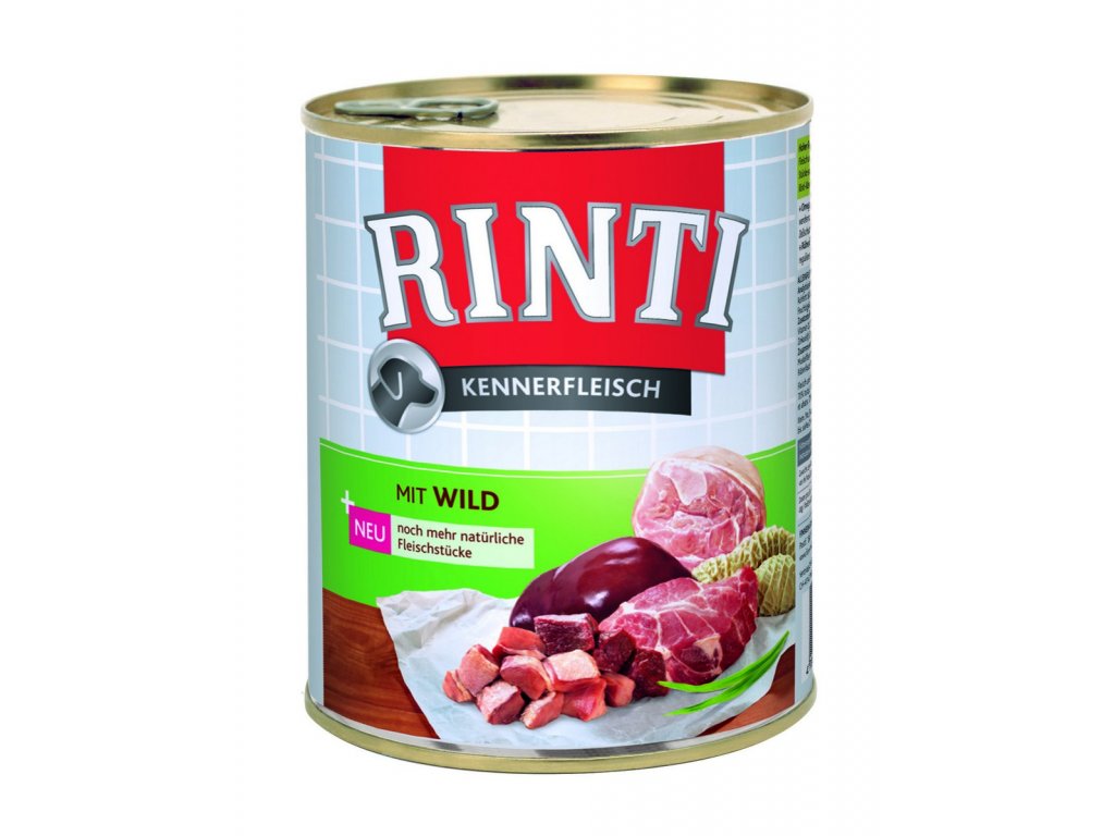 Finnern Rinti konzerva pro psy zvěřina 800 g