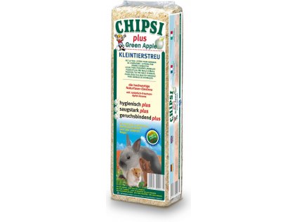 Cat's Best Chipsi Green Apple podestýlka 15 l