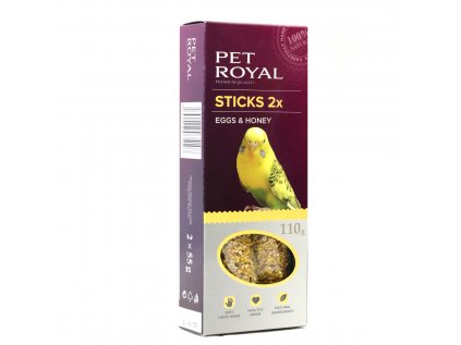 Pet Royal stick andulka vejce a med 2 ks
