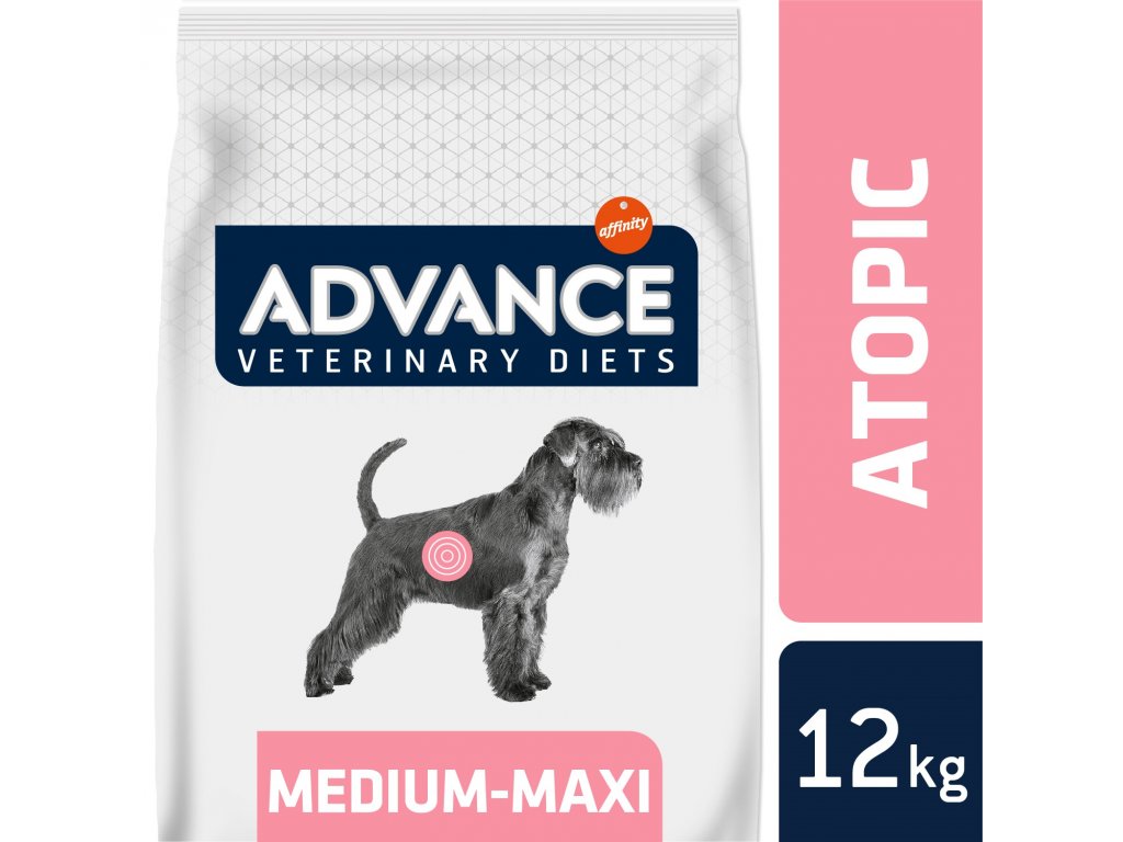 ADVANCE-VETERINARY DIETS Dog Avet Dog Atopic Medium/Maxi pstruh 12 kg