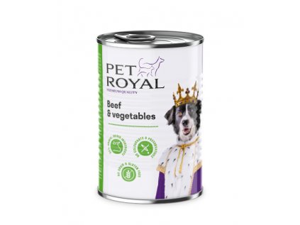 Konzerva  Pet Royal hovädzie a zelenina 400 g