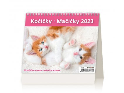 Kalendár stolný MiniMax Mačičky