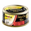19146 konzerva shiny cat filet tunak s lososem 70g