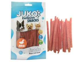 juko excl smarty snack duck strips 250g