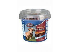 Trixie Trainer snack Mini Hearts kura / jahňa / losos 200g