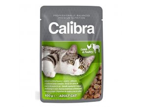 Calibra Cat kapsa jahňacie a hydinové v omáčke 100g