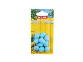 Falošné vajcia kanárik 10ks modré Zolux