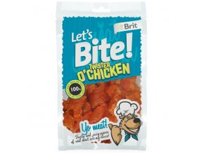 Brit pochúťka Let's Bite Twister o'Chicken 80g