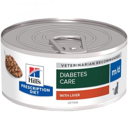 Hill's Prescription Diet Feline M/D konzerva 156 g