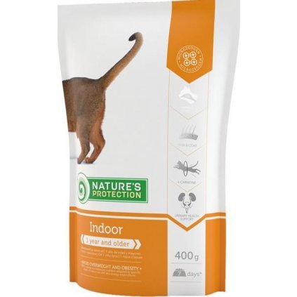 Nature's Protection Cat Dry Indoor 400 g