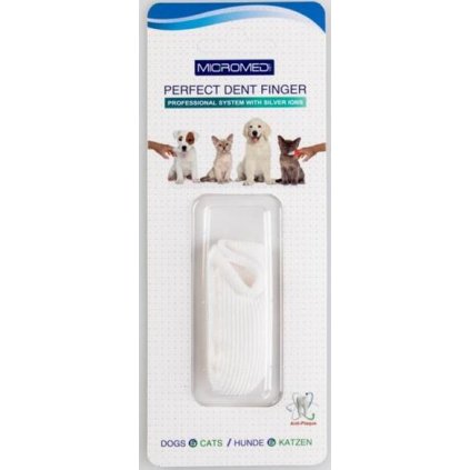 Zubní kartáček prst pes Micromed 1ks