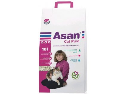 Podestýlka cat Asan - Pure 10 l