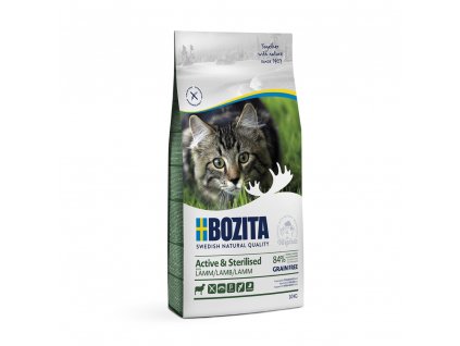 Bozita Cat Active & Sterilised Lamb GF 10 kg