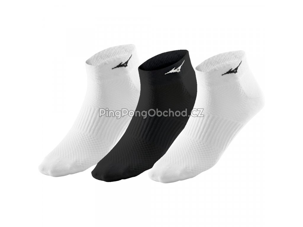 Ponožky Mizuno Training MID 3P (3 páry) (Ponožky rozmer L ( 41 - 43 ))