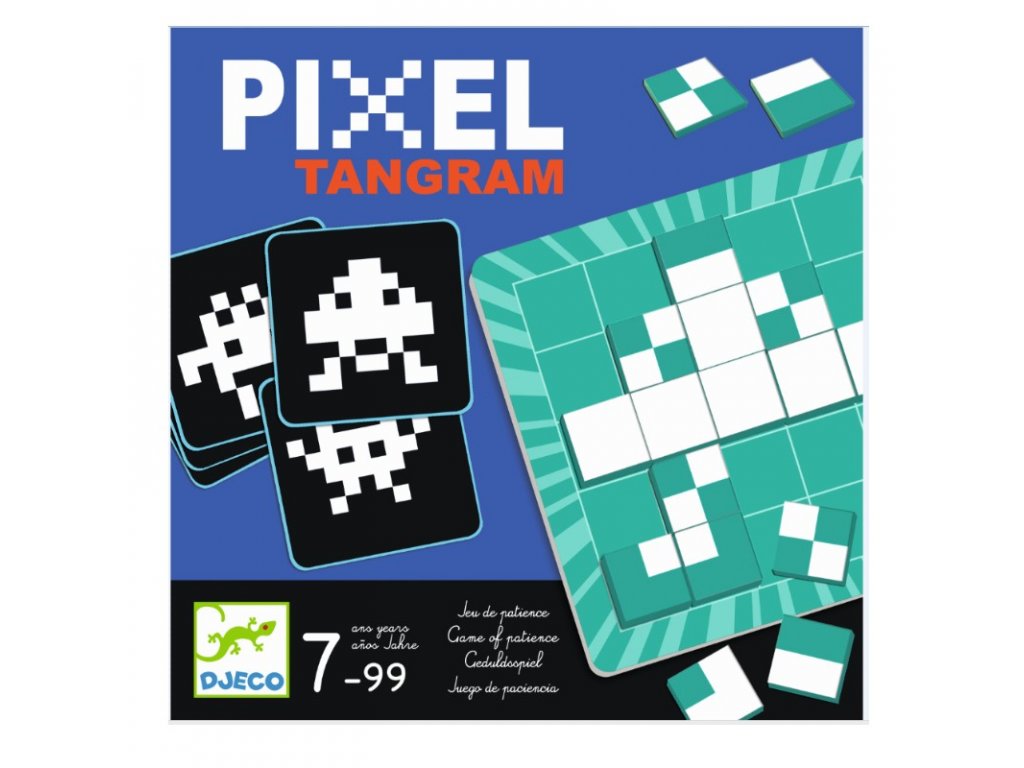 Spoločenská hra Pixel Tangram