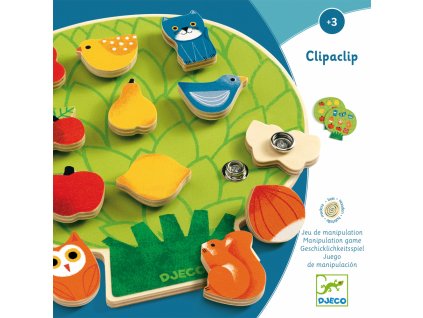 Clipaclip: drevená edukatívna hračka