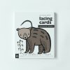 Wee Gallery Lacing Cards - Woodland Animals - prevliekacie kartičky