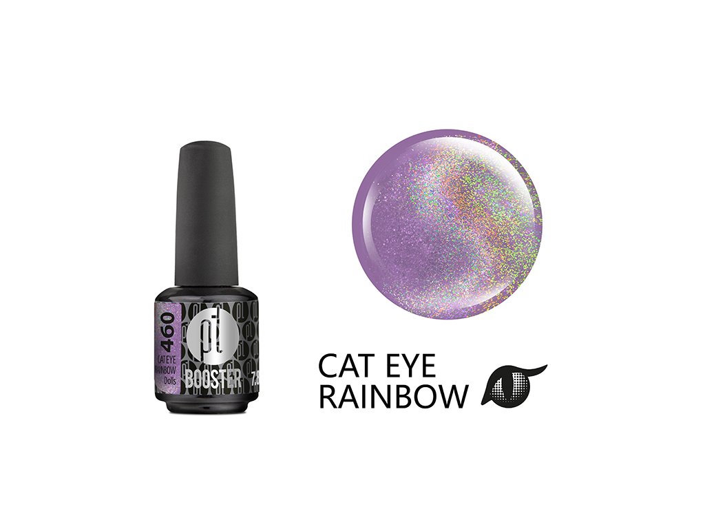 LED-tech BOOSTER Color - Cat Eye Rainbow - Dolls (460), 7,8ml
