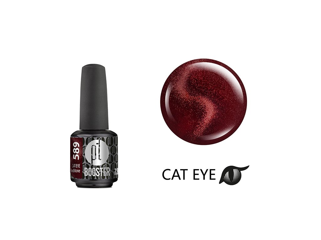 LED-tech BOOSTER Color Cat Eye Diamond - Bloodstone (589), 7,8ml