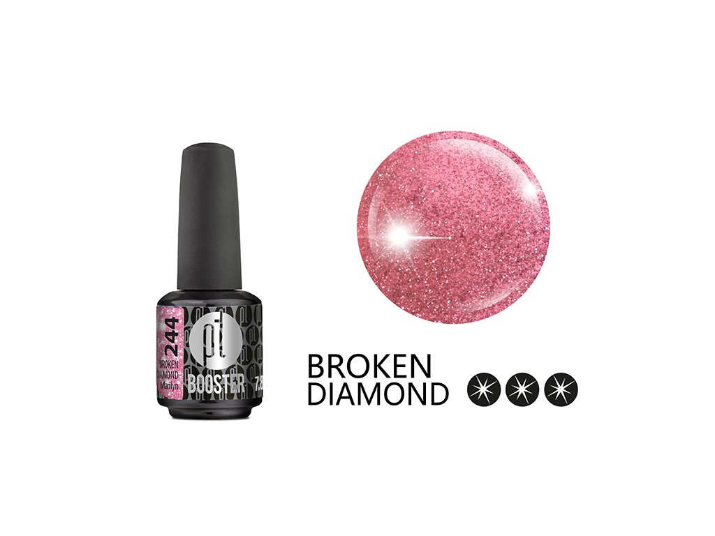 LED-tech BOOSTER Color Broken Diamond - Marilyn (244), 7,8ml