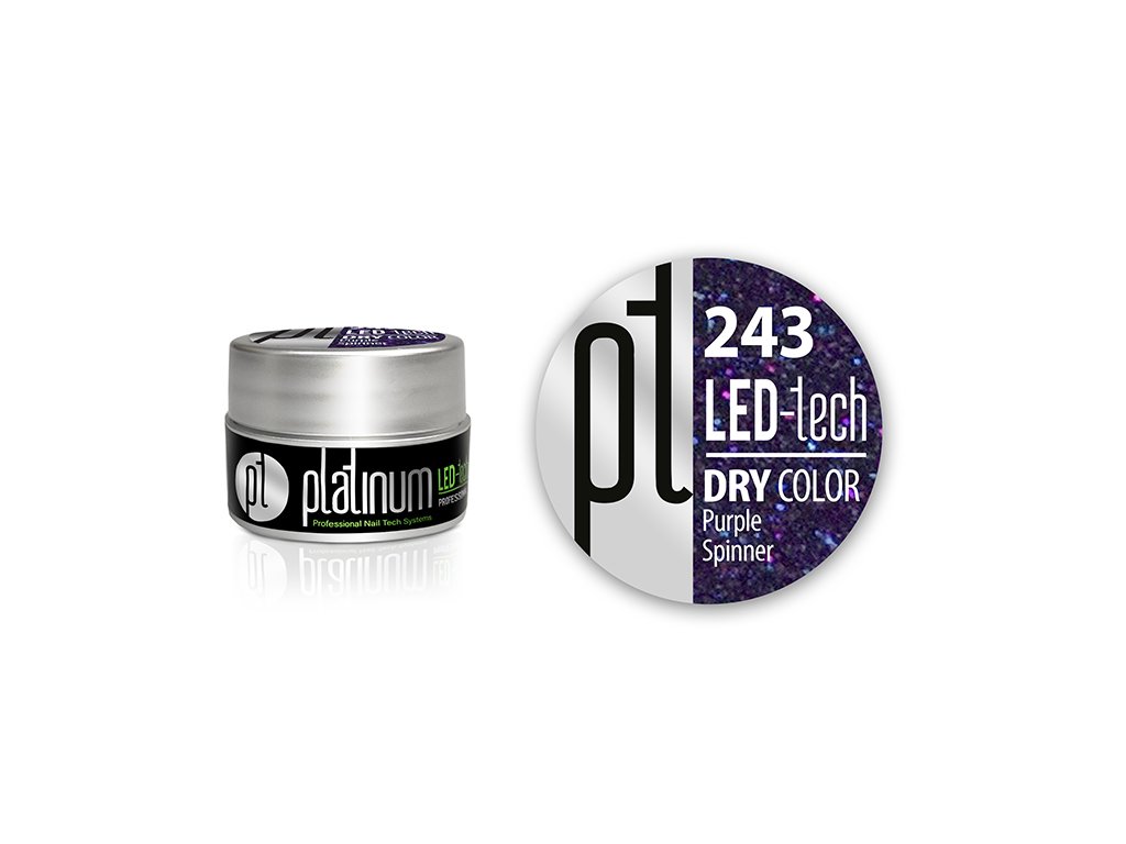 LED-tech Color DRY Purple Spinner (243), 5g