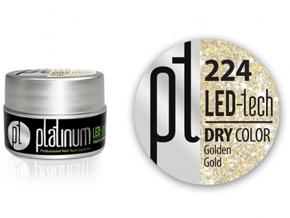 LED-tech Color DRY Golden Gold (224), 5g