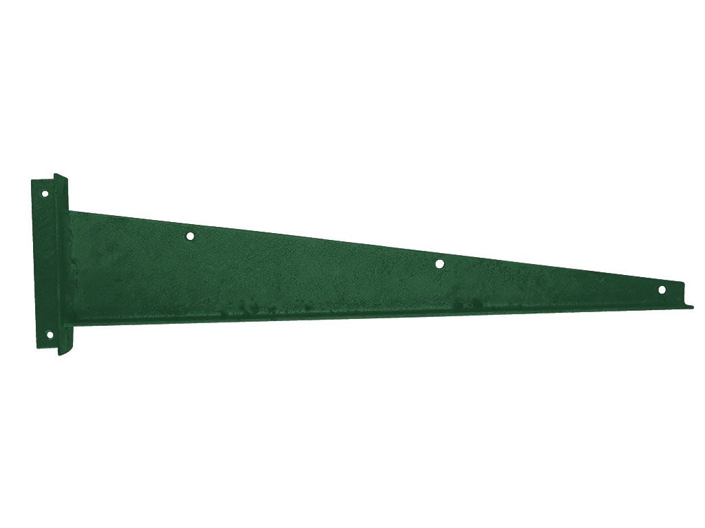 Bavolet Zn+PVC na křídlo branky-brány rovný pravý