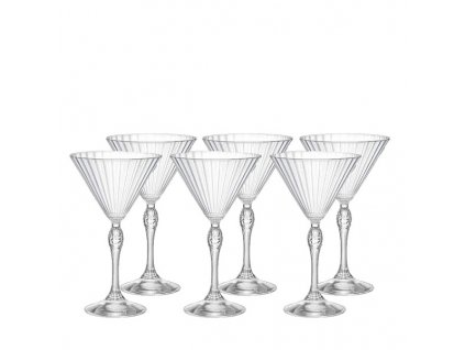 Bormioli Rocco America '20s sklenice na martini 245 ml, 6 ks