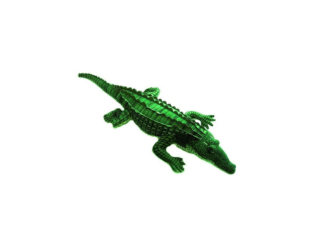 2177 plysovy krokodyl
