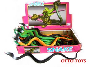 Gumový had - hadi z měké gumy