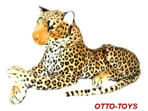 Velký plyšový leopard